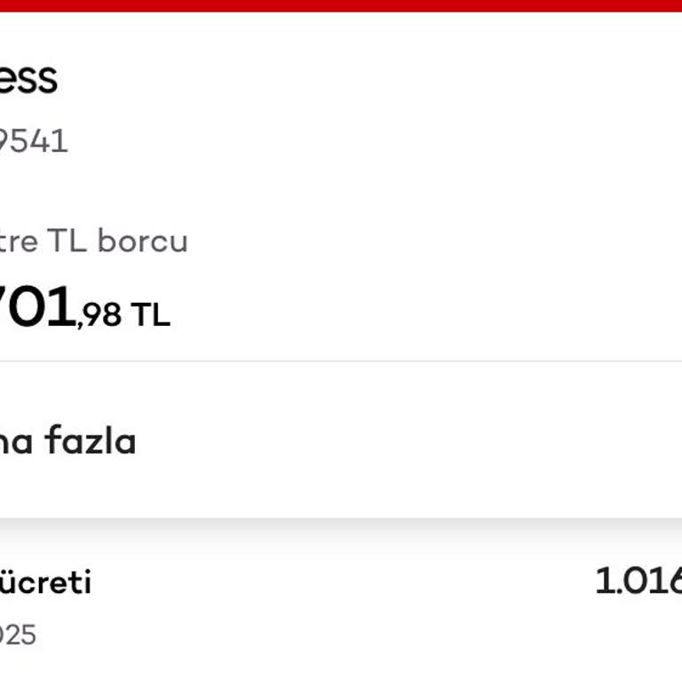 Akbank'tan Alınan Haksız Üyelik Ücretinin İadesini Talep Ediyorum