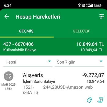 Amazon'dan Habersiz Çekim Ve Garanti Bankası Güvenlik Sorunu