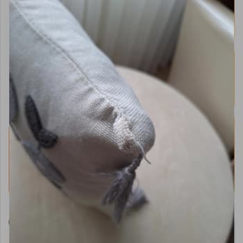 Trendyol'dan Aldığım Kırlentlerde Dikiş Problemi