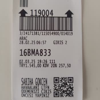 Otopark Ücretlendirmesinde Haksız Kesinti