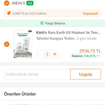 Kiehl's Ve Trendyol Üzerinden Yapılan Yanıltıcı Fiyatlandırma