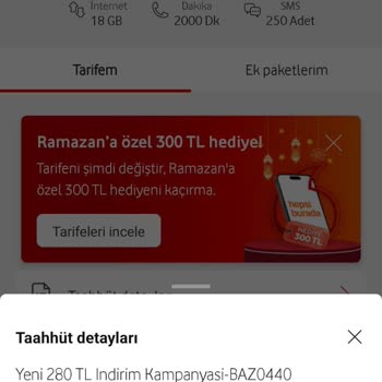 Vodafone Çekim Problemi Ve Haksız Cayma Bedeli