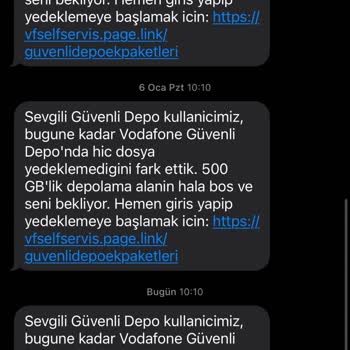 Turkcell Müşterisiyken Vodafone Mesajları Alıyorum