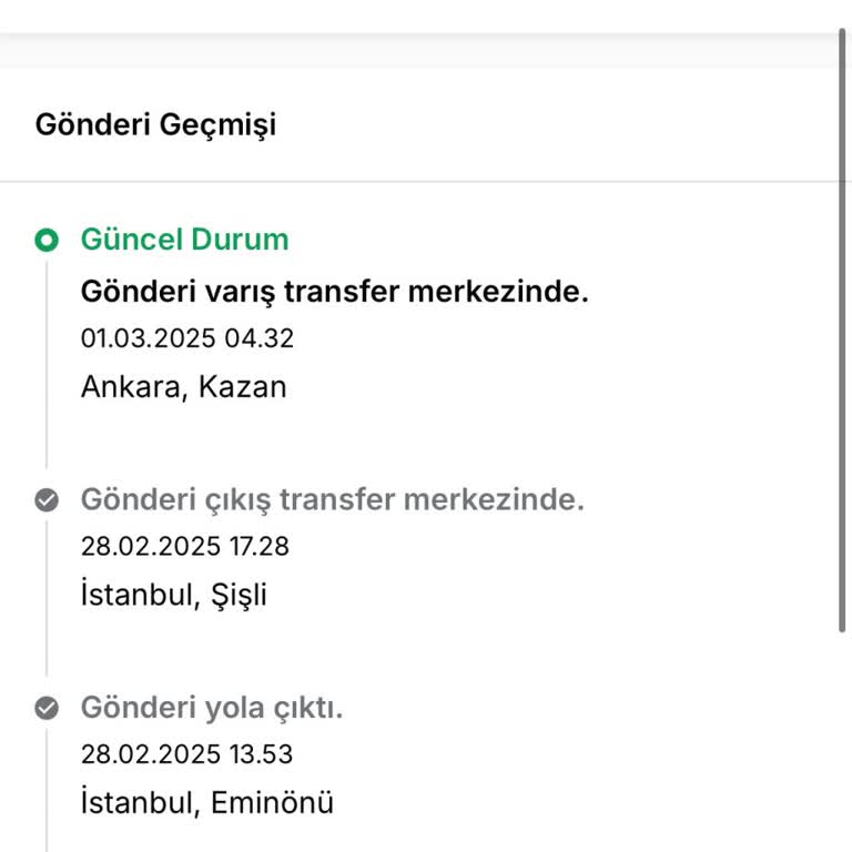 Aras Kargo'nun Bitmeyen Bekleyişi
