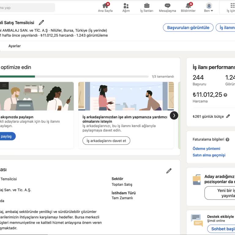 Yanlış Bütçe Kaydı: İlan Ücretlendirme Hatası