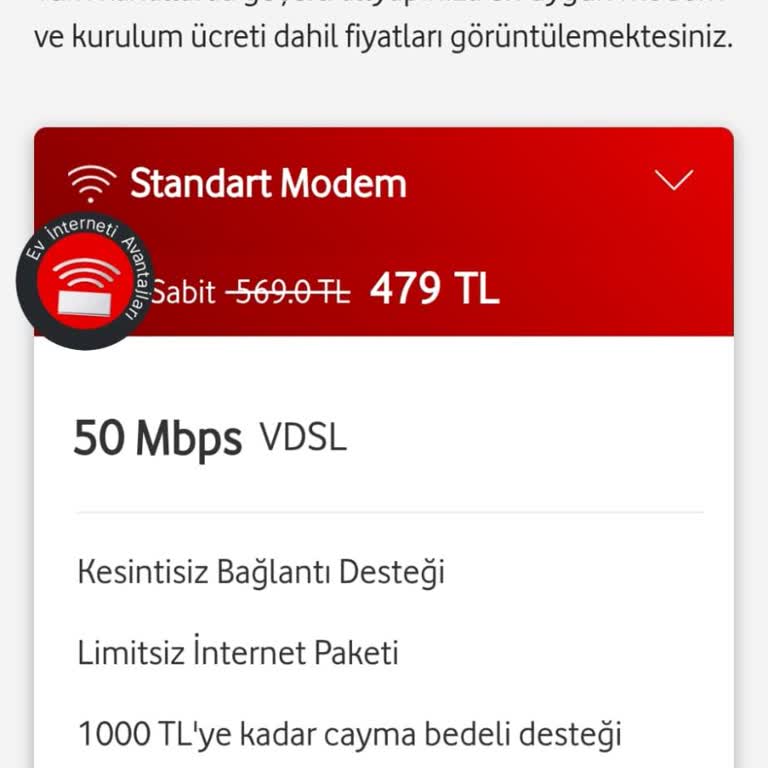 Vodafone Net'ten Yüksek Fiyat Politikası Ve Yanıltıcı Bilgilendirme