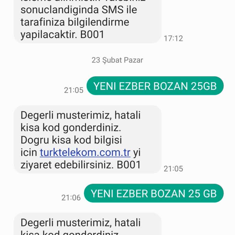 Yanlış Paket Tanımlaması Ve Fatura Şoku