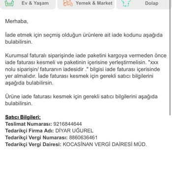 Aletvar Express Yanlış Ürün Ve İletişim Eksikliği: İade Sürecinde Güvensizlik!