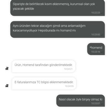 Karaca Ve Homend'den Fatura Sorunu Ve İlgisizlik