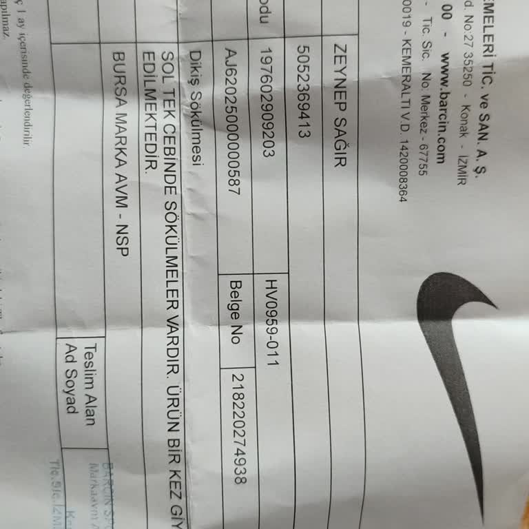 Nike Mağazasındaki İnceleme Süreci Mağduriyeti