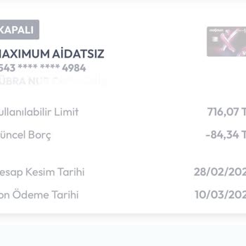 Kapalı Kartta Faiz Sorunu Ve Yanıltıcı Bilgilendirme