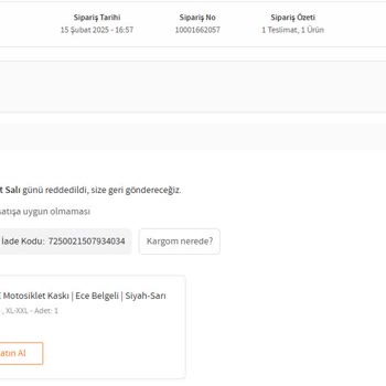Trendyol'da İade Sürecinde Karşılaşılan Haksızlık Ve Satıcı Sorunları