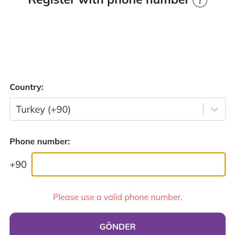 Pi Network Pi Coin Uygulaması Giriş Sorunu: Geçersiz Numara Hatası!