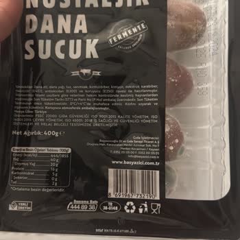 Tarihi Geçmemiş Sucuk Küflü Çıktı