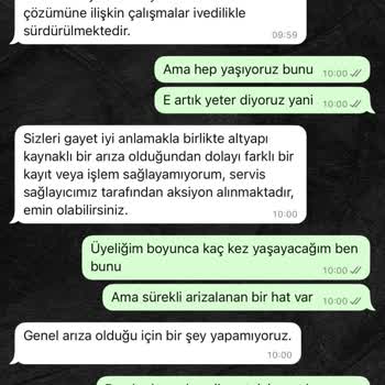Kesintisiz İnternet Sorunu Ve İlgisiz Müşteri Hizmetleri