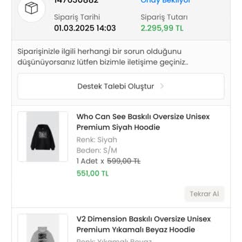 Sokak Butik Uygulamasında Sipariş Onay Sorunu