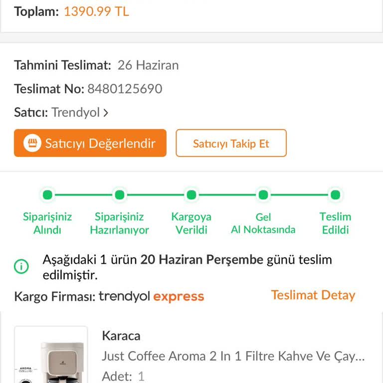 Kısa Sürede Bozulan Kahve Makinesi Hayal Kırıklığı Yarattı