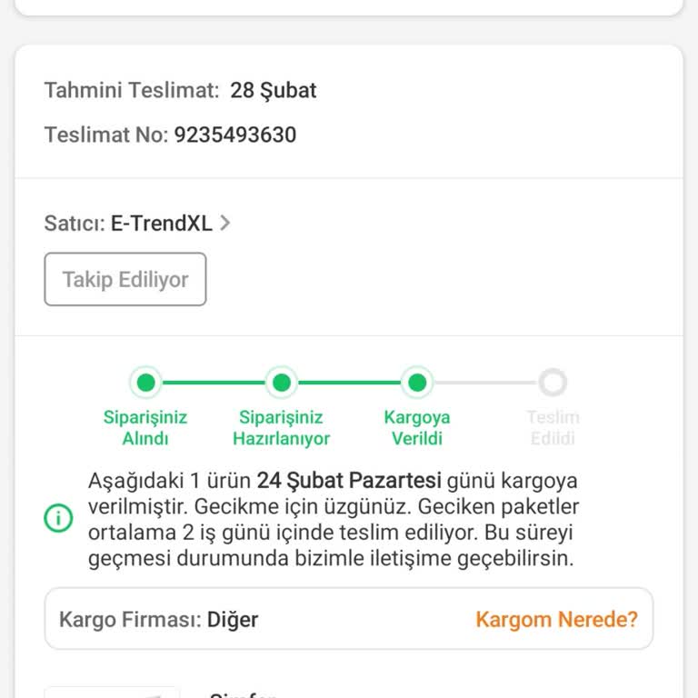 Trendyol'da Teslimat Sorunu Ve İlgisizlik