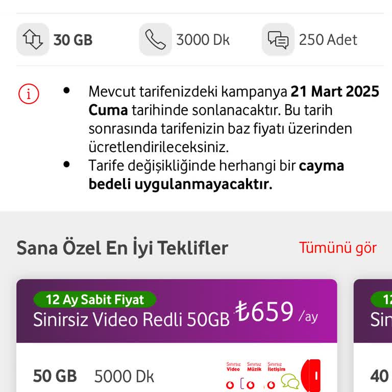 Uzun Süreli Müşteriye Cazip Tarife Sunulmaması