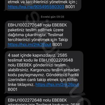 Ebebek'te Teslimat Ve Ürün Sorunlarıyla Mağduriyet