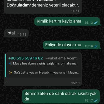 Kişisel Bilgilerimin İzinsiz Kullanımıyla İlgili Önlem Talebi
