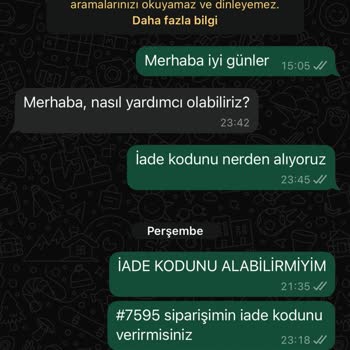 Kalitesiz Ürün Ve Geciken İade Süreci
