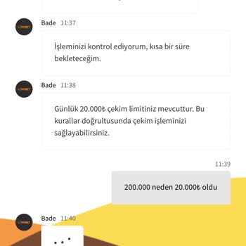 Çekim Limitleri Ve Müşteri Memnuniyetsizliği