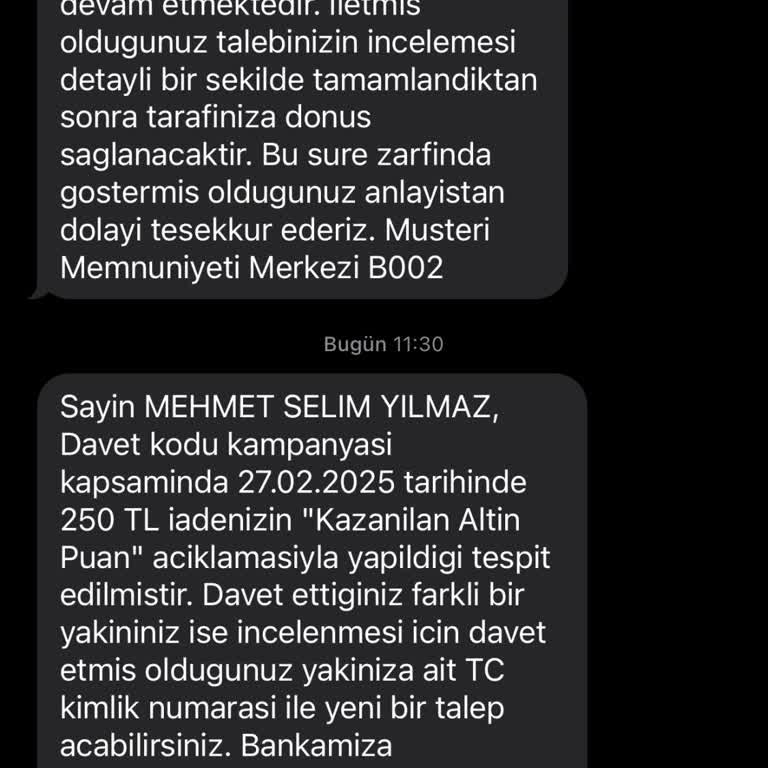 Kuveyt Türk Altın Puan Sorunu Ve Müşteri Memnuniyetsizliği