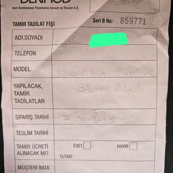 Derimod Mağazasından Teslim Edilmeyen Ürün Ve İletişim Sorunu