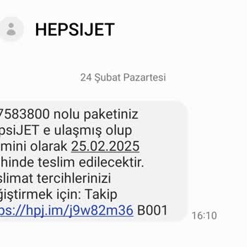 Kaybolan Kargo Ve Hepsijet'in Sorumsuzluğu