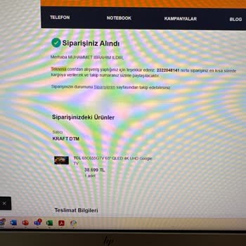 İptal Edilen Siparişin İadesi Yapılmıyor: Teknosa Ve Horoz Kargo Arasında Kayıp