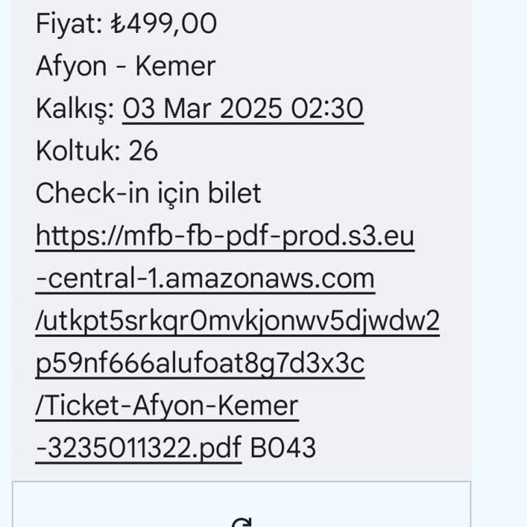 Kamil Koç'un Aktarma Sorunu