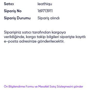 Shopier Leathiqu Bestellung nicht geliefert und keine Kontaktmöglichkeit für Rückerstattung