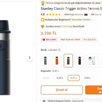 Stanley Termos Garanti Sürecinde Yaşanan Sorunlar Ve Yanlış Ürün Gönderimi