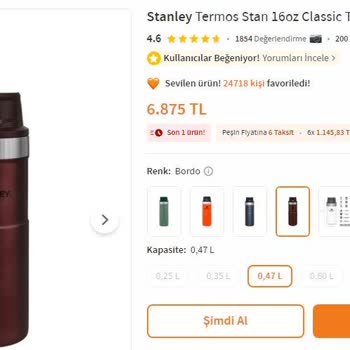 Stanley Termos Garanti Sürecinde Yaşanan Sorunlar Ve Yanlış Ürün Gönderimi
