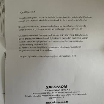 Salomon Schuhe zeigen nach kurzer Zeit erhebliche Mängel trotz Garantie