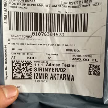 Yanlış Ürün Gönderimi Ve Müşteri Hizmetleri Eksikliği