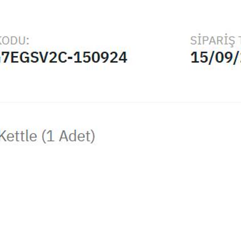 Epttavm'den Alınan Ürünün Faturası Gönderilmedi
