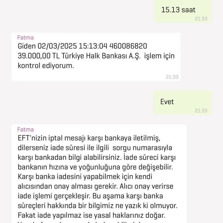 Bilinmeyen Hesaba Yapılan Para Transferi Şoku