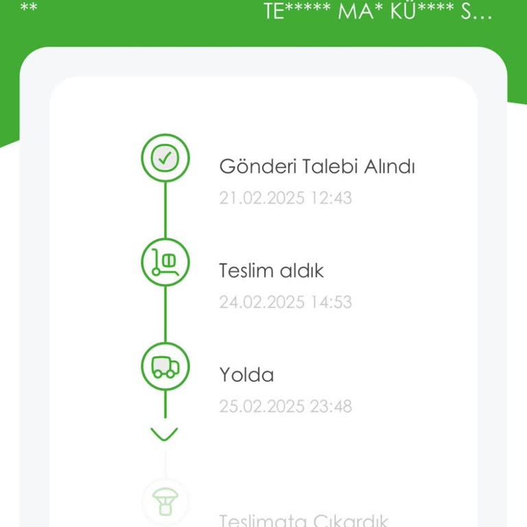 A101 Siparişim Kayboldu Kolay Gelsin'e Ulaşamıyorum
