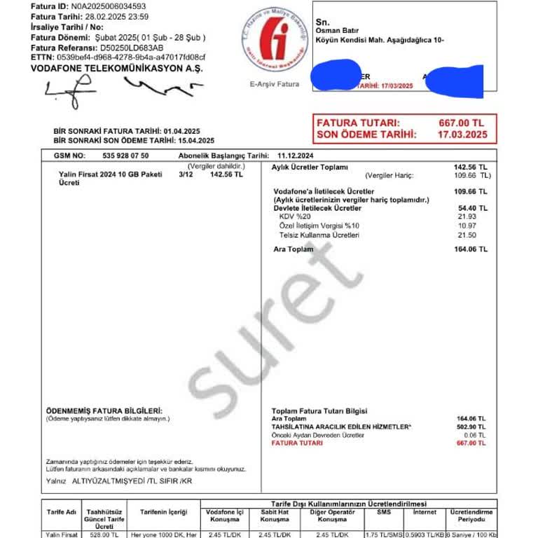 İzinsiz Mobil Ödeme Şoku: 502 TL İade Talebi