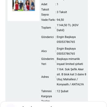 Çiçek Sepeti'nde Fatura Sorunu Ve Yanıltıcı Satıcı Bilgisi