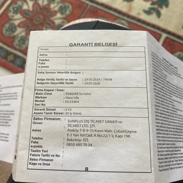 Su Kettle Arızası Ve İletişim Sorunları