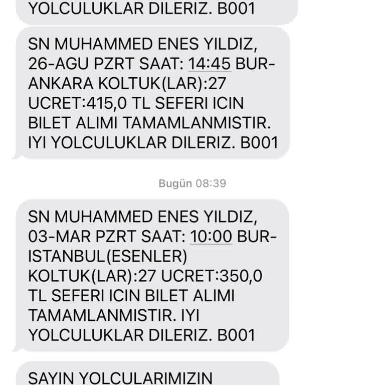 Bilet Ertelemesi Ve İade Sorunu