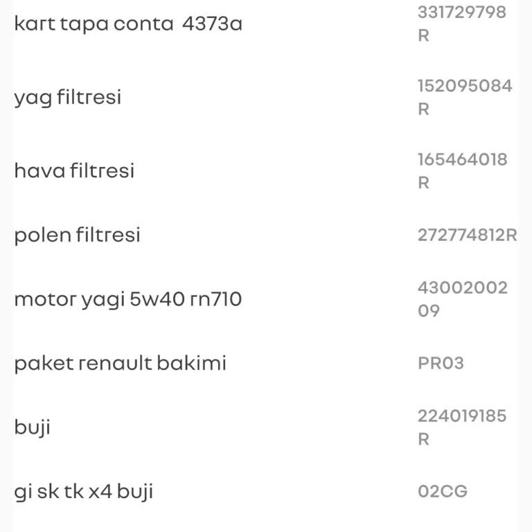 Yanlış Motor Yağı Kullanımı Nedeniyle Acil Müdahale Talebi