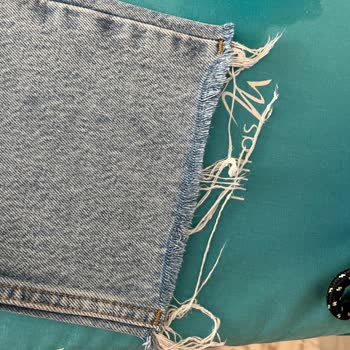 Mango'dan Aldığım Jean Her Yıkamada Daha Fazla Sökülüyor