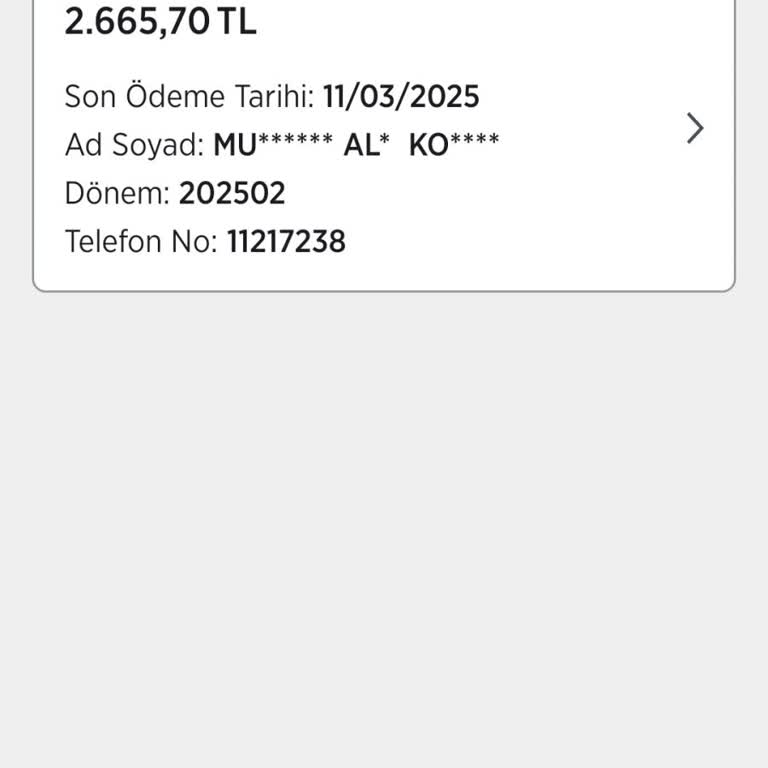 İptal Edilen İnternet Hizmeti Sonrası Beklenmedik Fatura Şoku