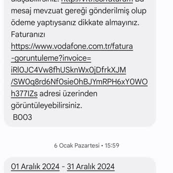 Vodafone Faturasız Hatta Geçişte Ekstra Ücret Şoku