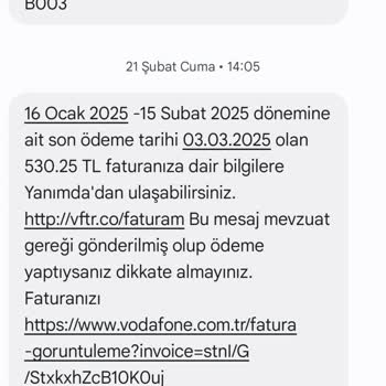 Vodafone Faturasız Hatta Geçişte Ekstra Ücret Şoku