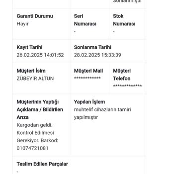 Onarım Ve Değişim Sürecindeki Sorunlar